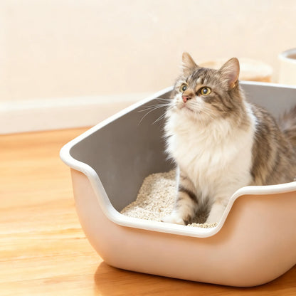 Unscented Clumping Clay Cat Litter - 40 lb Bag, Gentle & Highly Absorbent