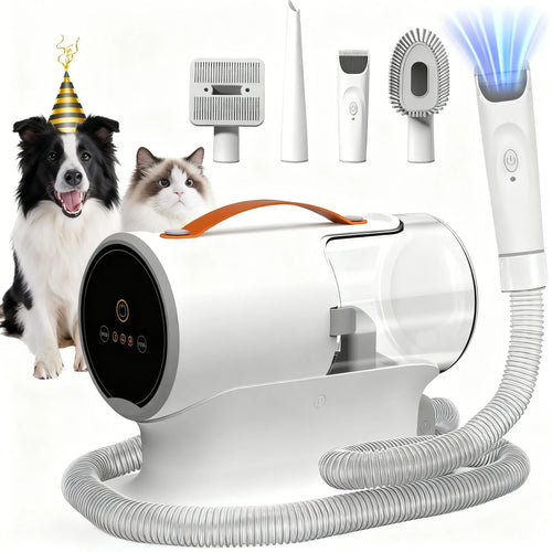 Professional Pet Hair Remover Vacuum - High Power, Large Bin, Low Noise